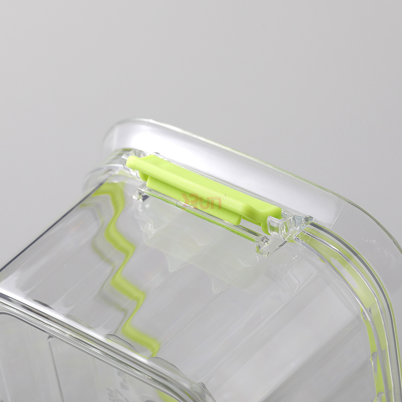 You can buy plastic jar wholesale from us to use as ideal inserts for the flip top box, creating a cost-effective system of clear containers with lids for bulk cake packaging.